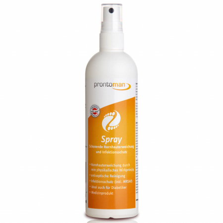 Prontoman Spray, Размягчающий спрей для ног (250 мл)